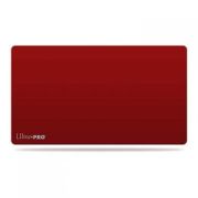 Red Plain Playmat With Logo