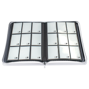 Vivid 9-Pkt White Zippered PRO-Binder