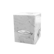 Marble Satin Cube White/Black