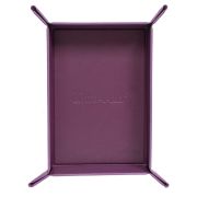 Vivid Magnetic Foldable Dice Tray: Midnight Plum