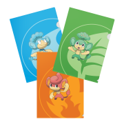 PKM 3-Pack Tournament Folios (Pansear, Pansage, Panpour)