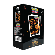 PKM Neon Kanto Apex Deck Protector 105ct Charizard
