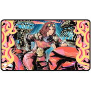 MTG Q1 2025 Set Black Stitched Playmat Variant Art PW