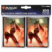 MTG FINAL FANTASY - 100ct Deck Protector Sleeves Commander A