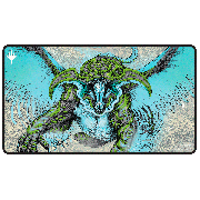MTG Tarkir Dragonstorm - Black Stitched Playmat Temur