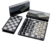 Magnetic Large Size Chess & Checker