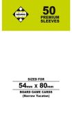Premium Sleeves 54x80mm 50ct (Narrow Yucatan)