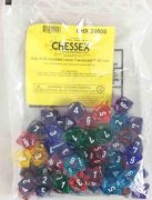 Translucent D8 Loose Polyhedral Dice