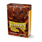 Dragon Shield Small Size Crimson Sleeves 60-Ct