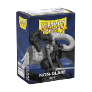 DS Non-Glare Matte Blue Sleeves 100ct