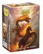 DS Standard Dual Art Fire Horse 2026 Sleeves 100ct