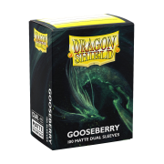 DS Matte Dual Gooseberry Sleeves 100ct