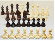 Wooden Chess Pieces, Polish Series, Double-Weighted, King 3.75’’