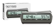 DGT 1500 Grey Check Clock