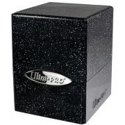 Satin Tower Glitter Black