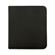 12-Pkt Black Zippered PRO-Binder