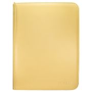 Vivid 9-Pkt Yellow Zippered PRO-Binder