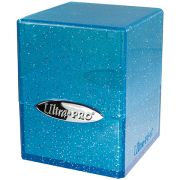 Satin Cube Glitter Blue