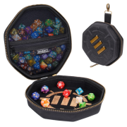 Dice Case & Rolling Tray (Black)