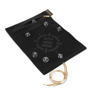 Roll on a Scroll Dice Case & 7-Die Set (Black)