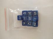 10 Pearl D6 Blue/White