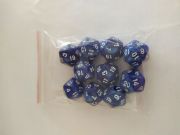 10 Pearl D20 Blue/White