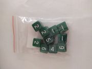 10 Pearl D6 Green/White