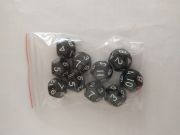 10 Pearl D12 Black/White