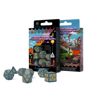 Arcade Dice Set: Blue & Yellow