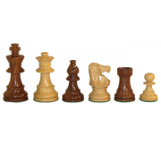 Lardy French Knight 3.75" Rosewood Chess Pieces