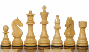 Polgar Staunton 3.75" Shisham Chess Pieces