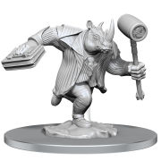 Magic The Gathering Mini: Freelance Muscle and Rhox Pummeler