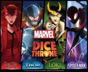 Marvel Dice Throne 4-Hero Box (Scarlet Witch, Thor, Loki, Spider-Man)