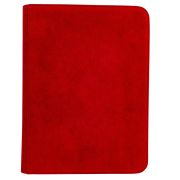 Vivid Deluxe 9-Pkt Red Zippered PRO-Binder