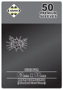 Premium Sleeves Solid Black 63x88mm (Card Game)