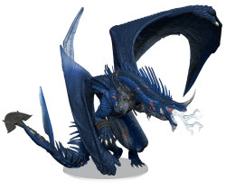 DD5 Icons: Anthradusk, Ancient Blue Dragon