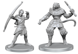 Pathfinder Deepcuts: Elf Hunter & Catfolk Bandit