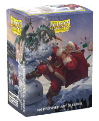 DS Standard Brushed Art Christmas 2025 Sleeves 100ct