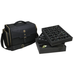 Tabletop Wide Base Miniature Case (Black)