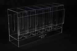 6-Slot TCG Booster Acrylic Dispenser