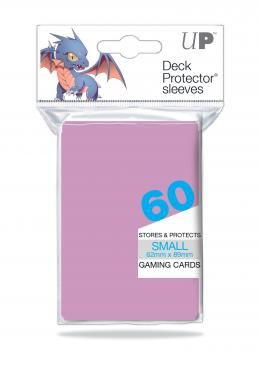 Bright Pink Small Deck Protectors 60ct