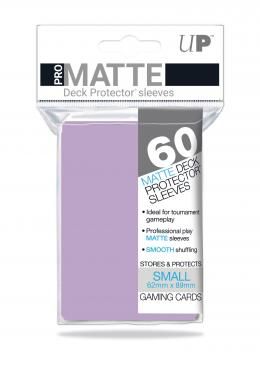 Lilac Pro-Matte Small Deck Protectors 60ct