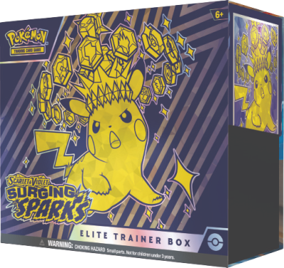 SV8 Surging Sparks Elite Trainer Box