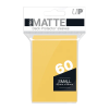 YELLOW SMALL PRO MATTE DECK PROTECTOR 60-CT