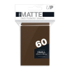 BROWN SMALL PRO MATTE DECK PROTECTOR 60-CT