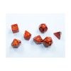 Scarab Scarlet/Gold Mini Polyhedral 7-Dice Set
