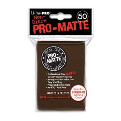 BROWN PRO-MATTE DECK PROT.50-CT