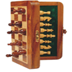 Magnetic Folding 25cmx25cm  Travel Chess Set