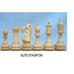 Elite Staunton 90mm Sheesham Chess Pieces