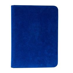 Vivid Deluxe 9-Pkt Blue Zippered PRO-Binder